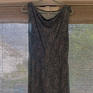 Sleeveless Banana Republic dress.